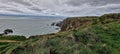 Hartland PointÃÂ is a 325ÃÂ ft (99ÃÂ m) high rocky outcrop of land on the ÃÂ DevonÃÂ coast inÃÂ England Royalty Free Stock Photo